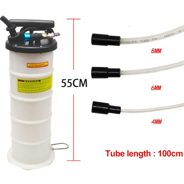 YZ9021B  Remplisseur Huile Boîte Auto 7.5L – Pompe Manuelle ATF avec Kit 15 Adaptateurs