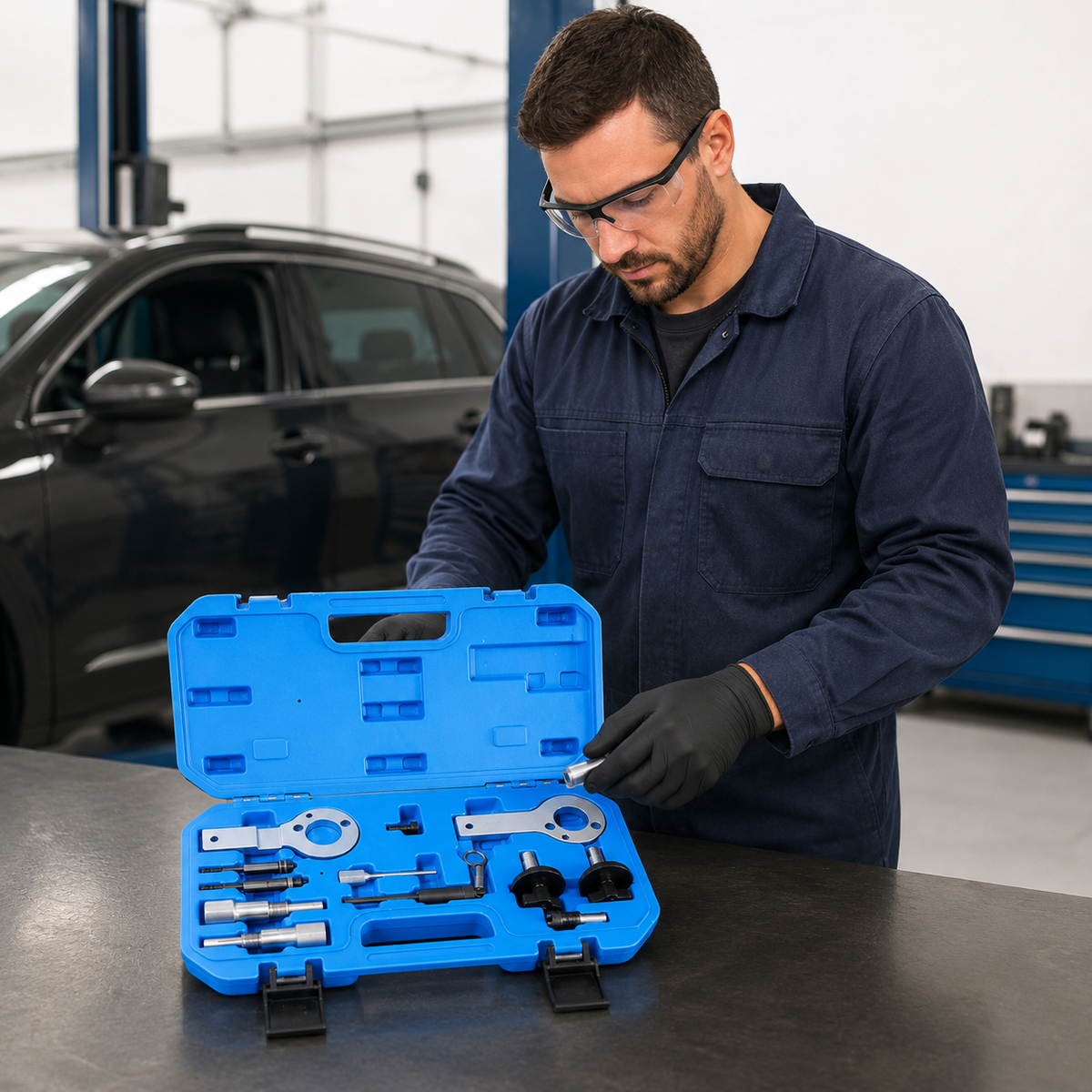 Coffret d'outils de calage moteur (Fiat, Opel, SAAB MULTIJET CDTI TID) YZ9035