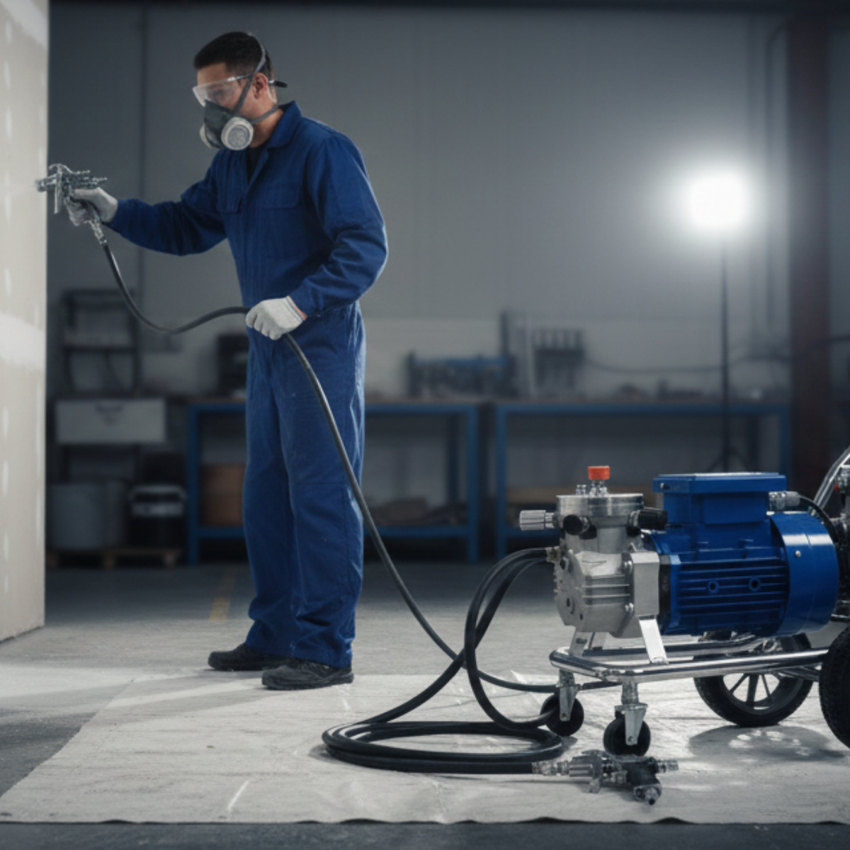 Pistolet de pulvérisation airless électrique 4000W – 4000 PSI professionnel LP-1688