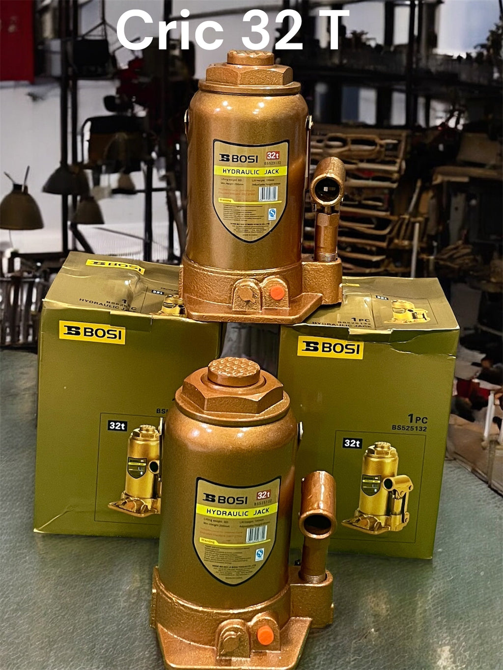 Cric bouteille hydraulique 32T BS525132