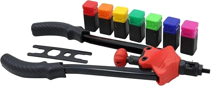 Pince rivets de traction  7 pcs Mandrins interchangeables YZ-9174