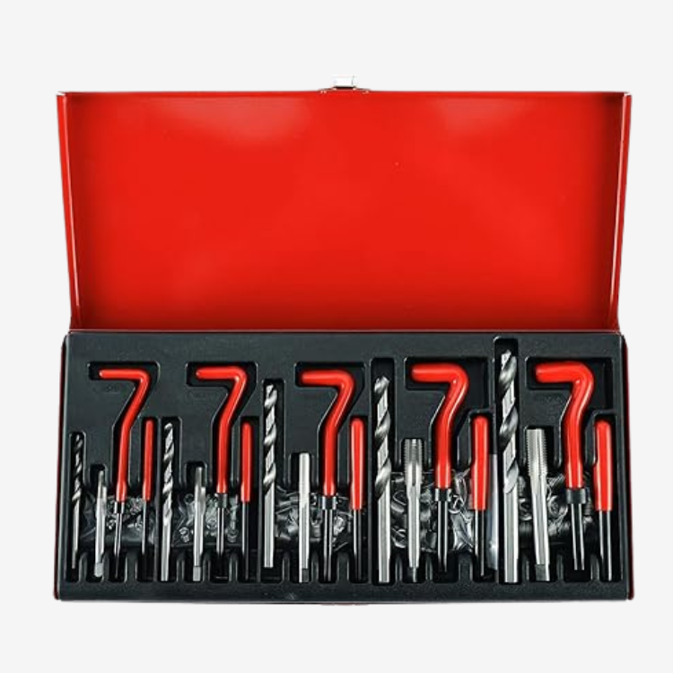 Kit Réparation Filetage 131PCS – Helicoil M5–M12 YZ-6050