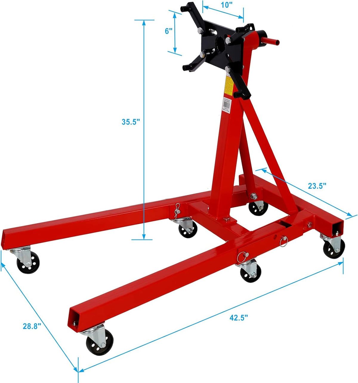 Support de moteur fixe –907 kg WJS-4077