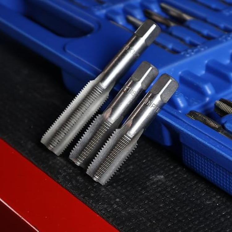 Coffret Tarauds & Filières SAE 110 Pièces – Filetage Boulons & Tuyaux YZ-6086
