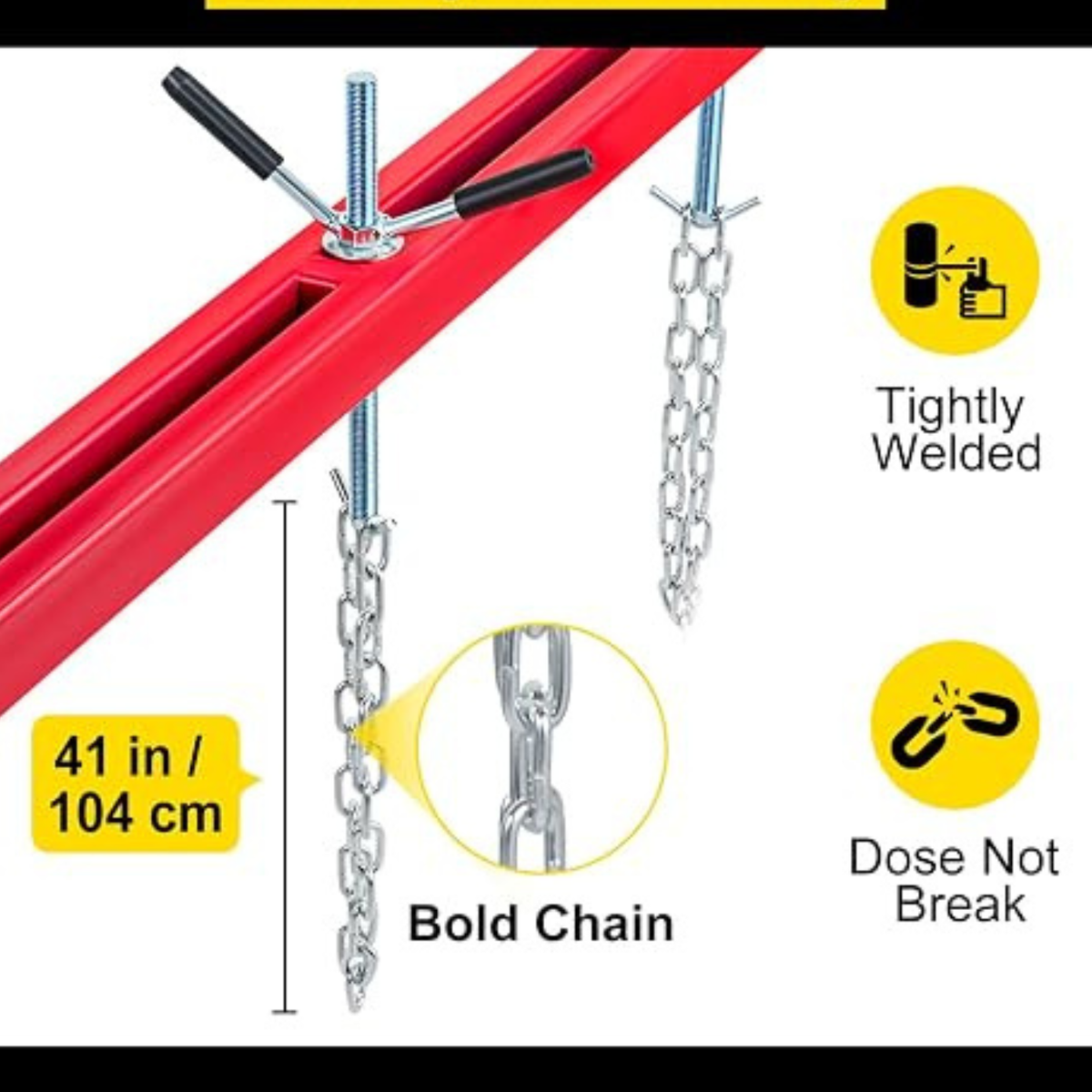 YZ-4051 BARRE DE SUPPORT MOTEUR 500KG