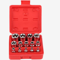 Jeu de douilles Torx E – 14 pièces (E4 à E24) – 1/4, 3/8, 1/2 YZ4119