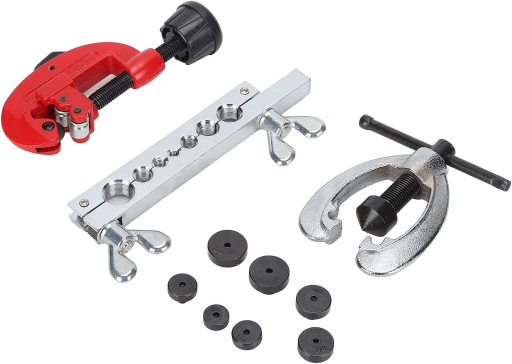 Kit d’Outils d’Évasement pour Tubes de Frein – Coupe-Tube Automobile 10 Pièces YZ-4013