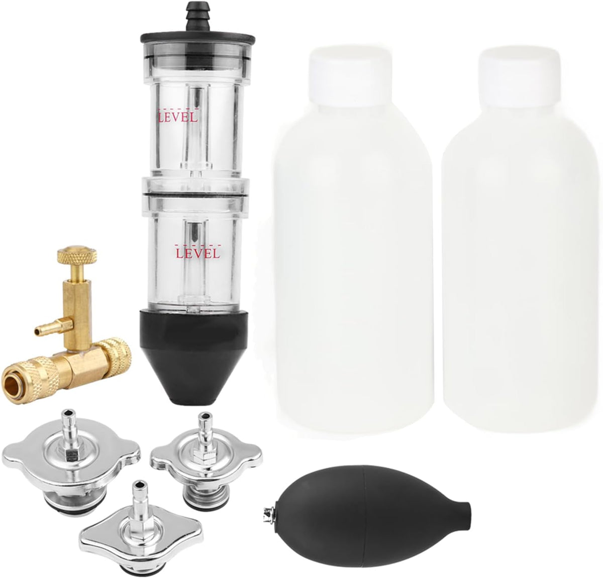 YZ7025 KIT TEST JOINT DE CULASSE CO2 DETECTEUR FUITE COMBUSTION ADAPTATEURS