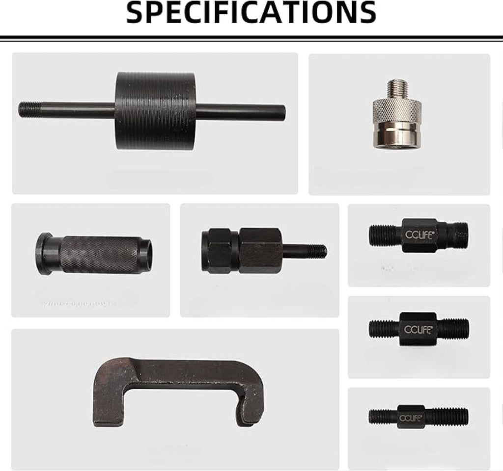 KIT D'EXTRACTION D'INJECTEURS EN 8 PIÈCES YZ-9157