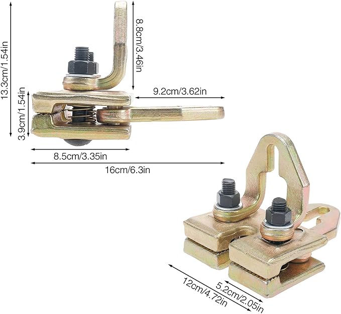 Pince de Traction Carrosserie 5 Tonnes – Angle Droit Bidirectionnelle YZ-3301