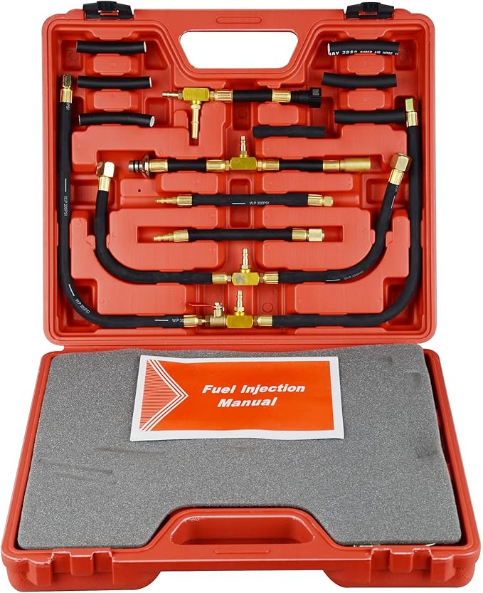 Kit Testeur de Pression Injection Carburant – 0-140 PSI / 10 Bar – Moteur Essence YZ-7005