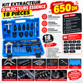 YZ-9048 KIT EXTRACTEUR D'INJECTEURS ESSENCE 18PCS
