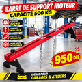 YZ-4051 BARRE DE SUPPORT MOTEUR 500KG