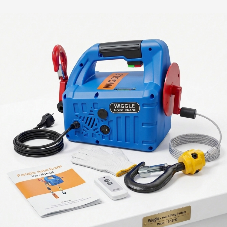 YZ-3281   PALAN ELECTRIQUE PORTABLE 220V 50HZ