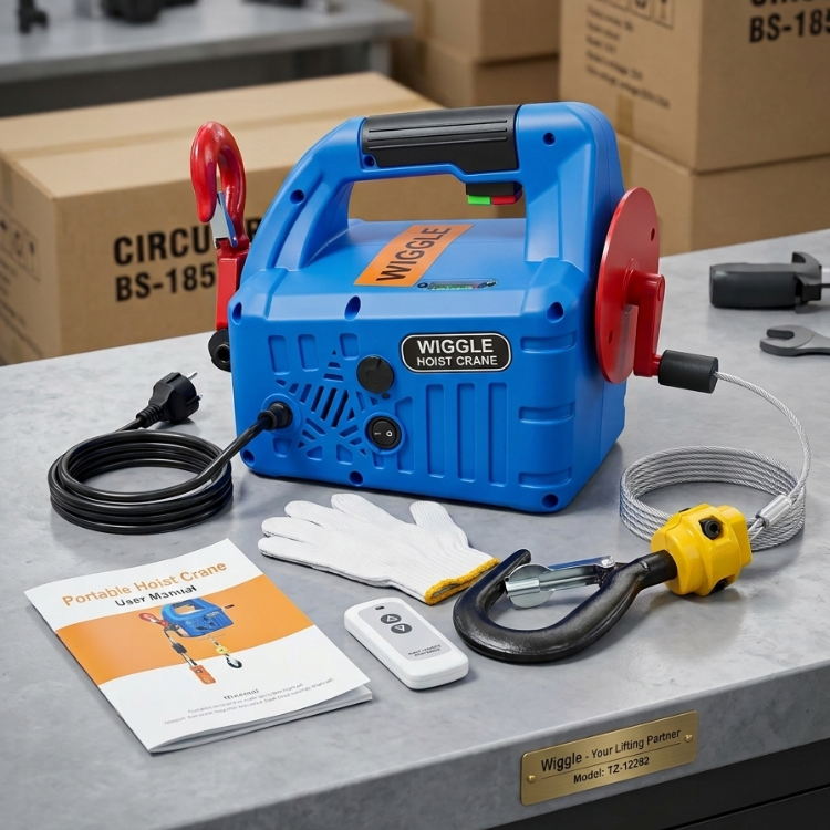 YZ-3281   PALAN ELECTRIQUE PORTABLE 220V 50HZ
