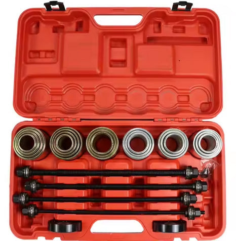 Kit Universel Presse & Extraction 26 Pièces – Outil Roulements, Bagues et Silentblocs YZ-9037