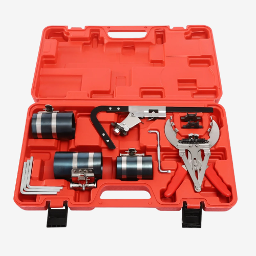 Kit Outils Segments de Piston 50–100 mm – Compresseur, Pince & Nettoyeur de Gorges YZ-9011