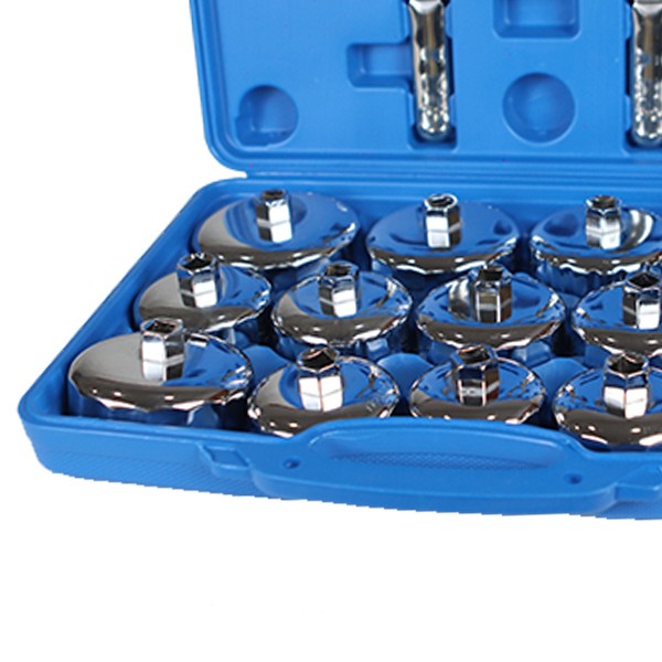 Jeu de clés pour filtre à huile de type épaississant 16 PCS BLEU  YZ-6020A