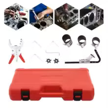 Kit Outils Segments de Piston 50–100 mm – Compresseur, Pince & Nettoyeur de Gorges YZ-9011