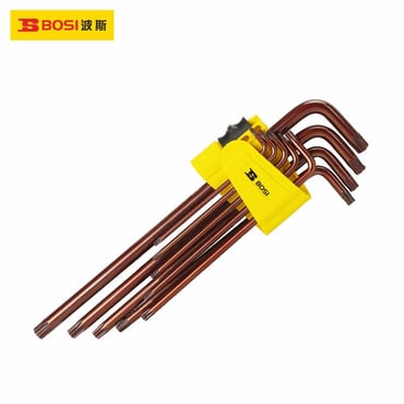 BS426098 9pcs,T10-T50 Hex Wrench Clé hexagonale