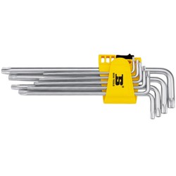 BS423192 9PC,T10-T50 Hex Wrench Torx jeu de clés Torx