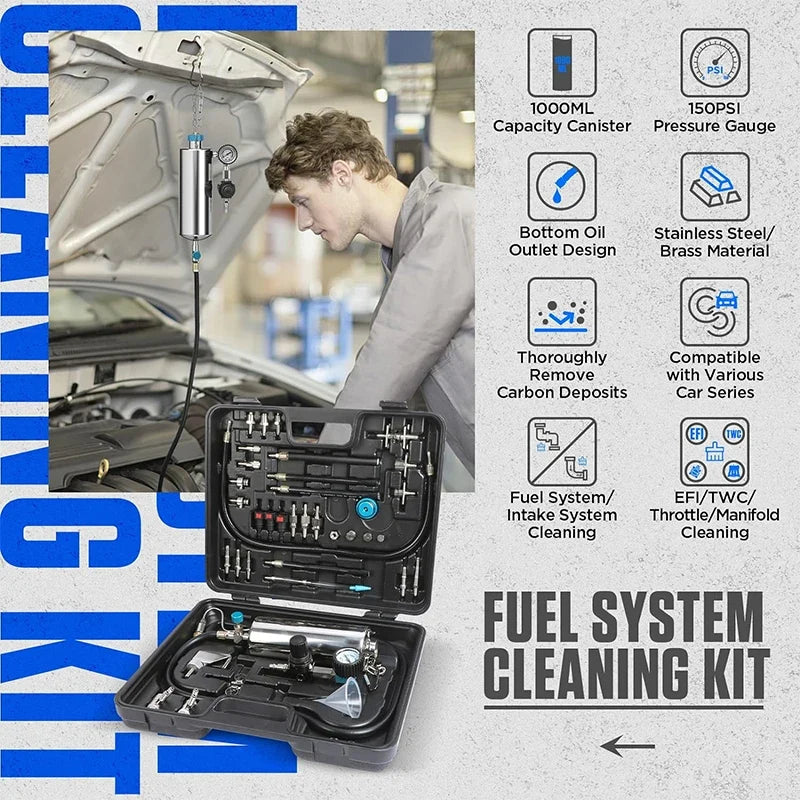 Kit de nettoyage pour buses de système de carburant de véhicule YZ7032